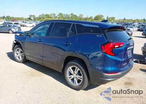 2020 GMC Terrain Fwd Sle from USA, damaged, VIN 3GKALMEV2LL296514
